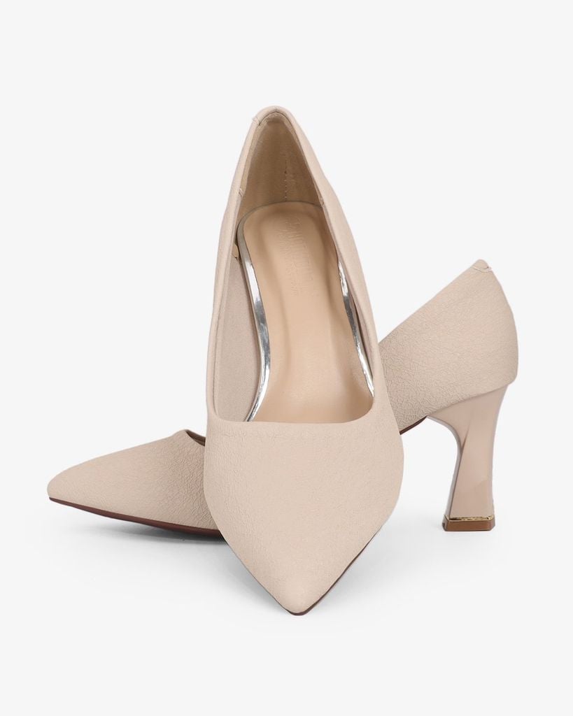 Giày Cao Gót Hạnh Dung Nhung Mềm HD0664BA