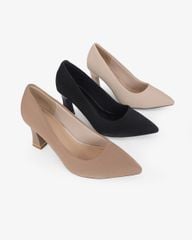 Giày Cao Gót Hạnh Dung Nhung Mềm HD0664BA