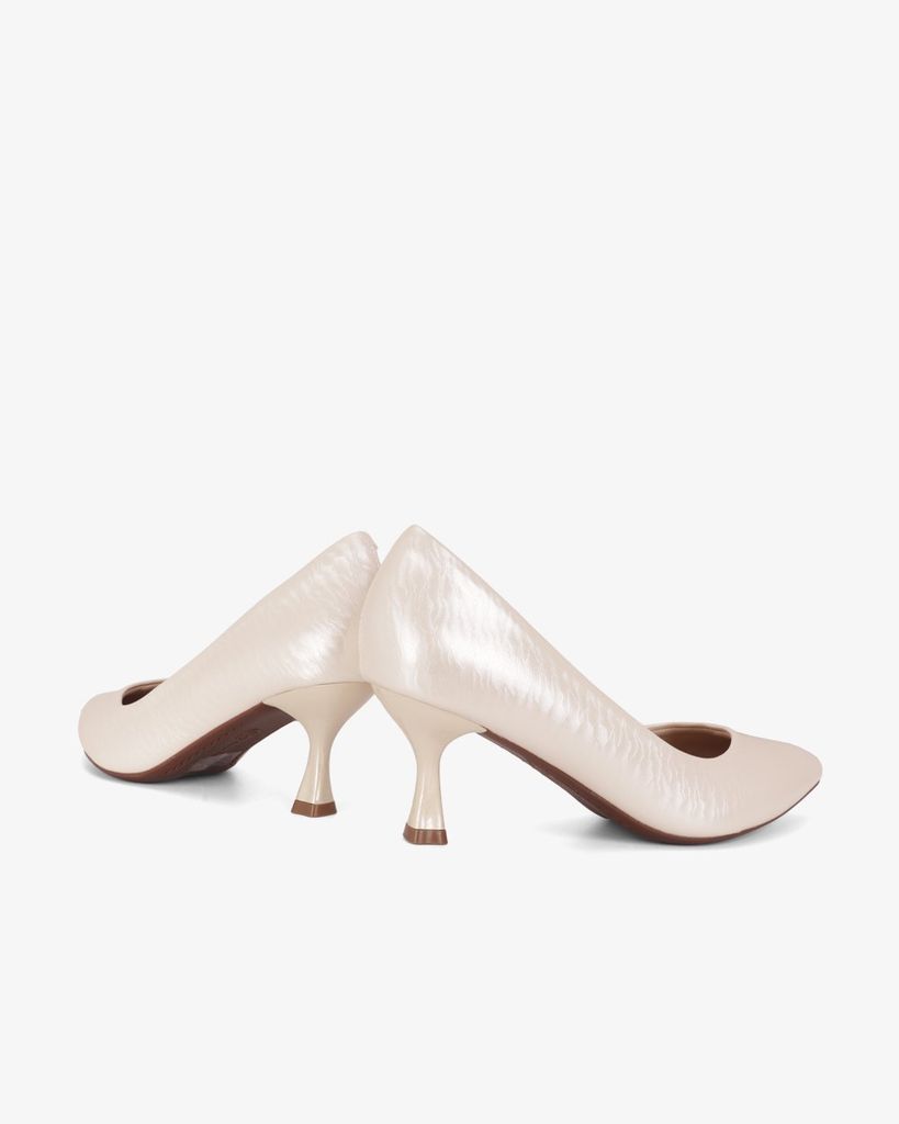 Giày Cao Gót Hạnh Dung Vân Lụa Mũi Nhọn HD0667BA