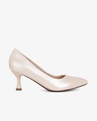 Giày Cao Gót Hạnh Dung Vân Lụa Mũi Nhọn HD0667BA