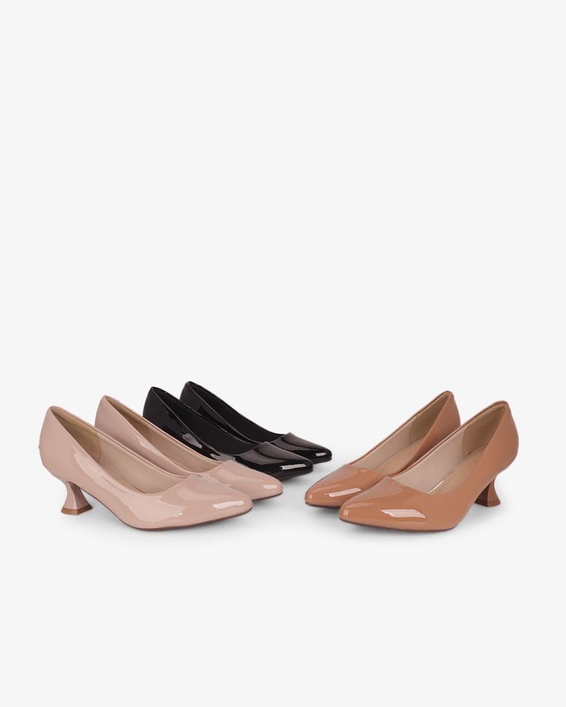 Giày Cao Gót Hạnh Dung Mũi Nhọn HD0669BA