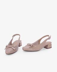 Giày Sandal Cao Gót Hạnh Dung Khóa Nơ HD0670BA