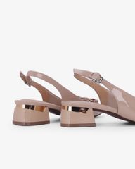 Giày Sandal Cao Gót Hạnh Dung Khóa Nơ HD0670BA