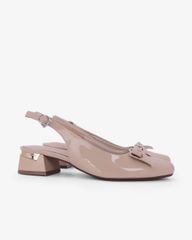 Giày Sandal Cao Gót Hạnh Dung Khóa Nơ HD0670BA