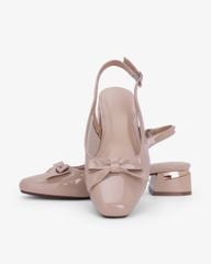 Giày Sandal Cao Gót Hạnh Dung Khóa Nơ HD0670BA