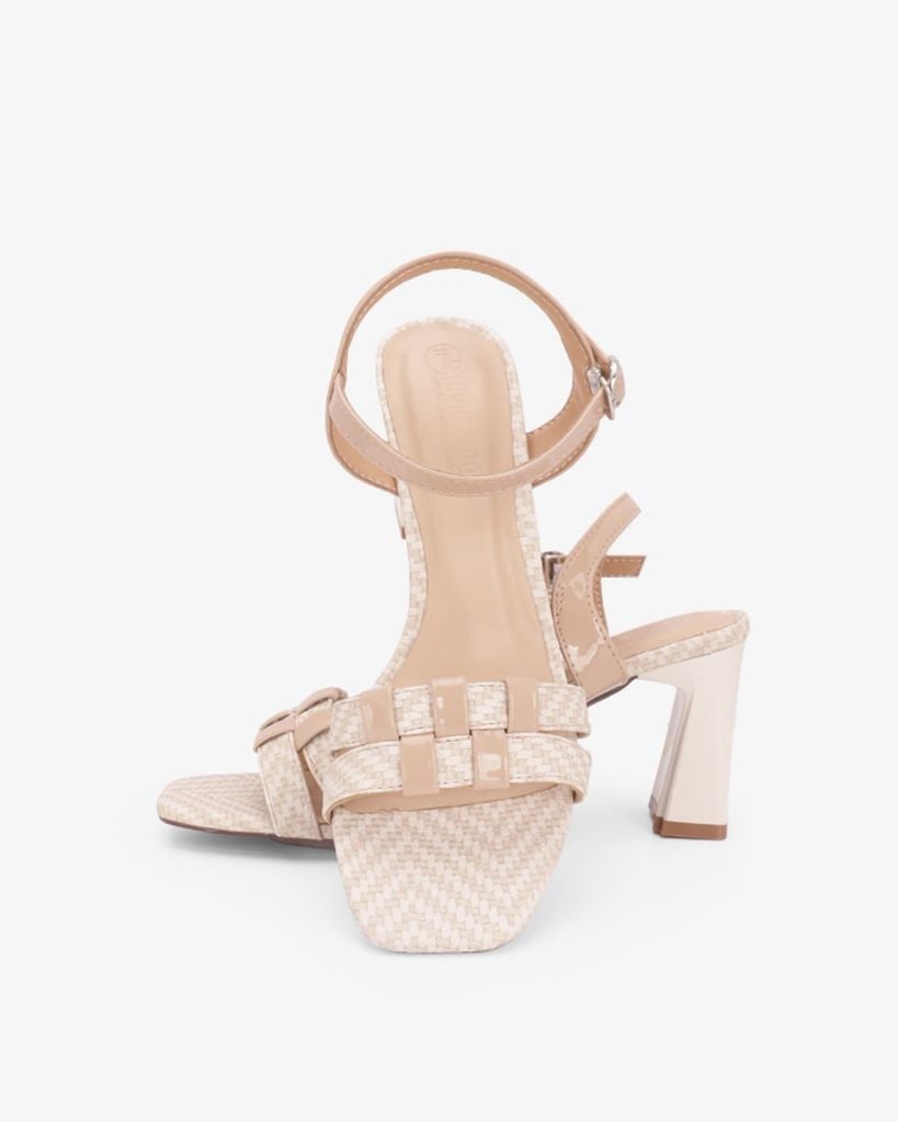 Sandal Cao Gót Hạnh Dung Quai Đan HD0672BA