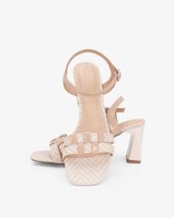 Sandal Cao Gót Hạnh Dung Quai Đan HD0672BA
