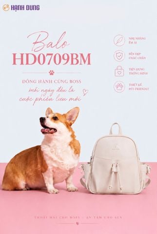 Balo Hạnh Dung Dây Rút HD0709BM