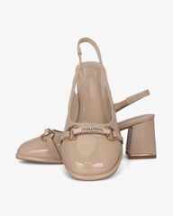 Giày Sandal Hạnh Dung Bít Mũi Khóa Niu Niu HD0934AS