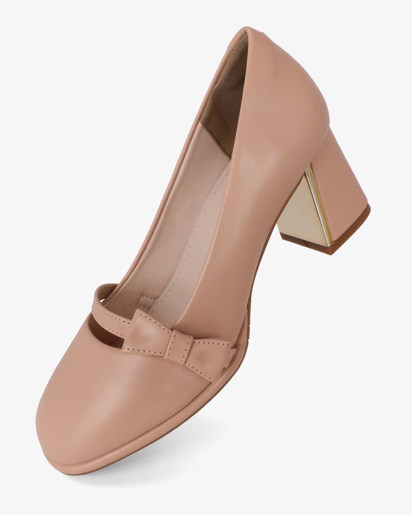 Giày Cao Gót Hạnh Dung Quai Nơ Mảnh HD0938AS