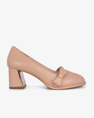 Giày Cao Gót Hạnh Dung Quai Nơ Mảnh HD0938AS