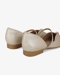 Sandal Hạnh Dung Bít Mũi Khóa Tròn HD0943AS