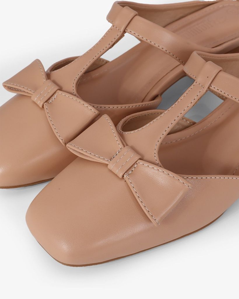 Dép Bít Mũi Hạnh Dung Nơ HD0944AS