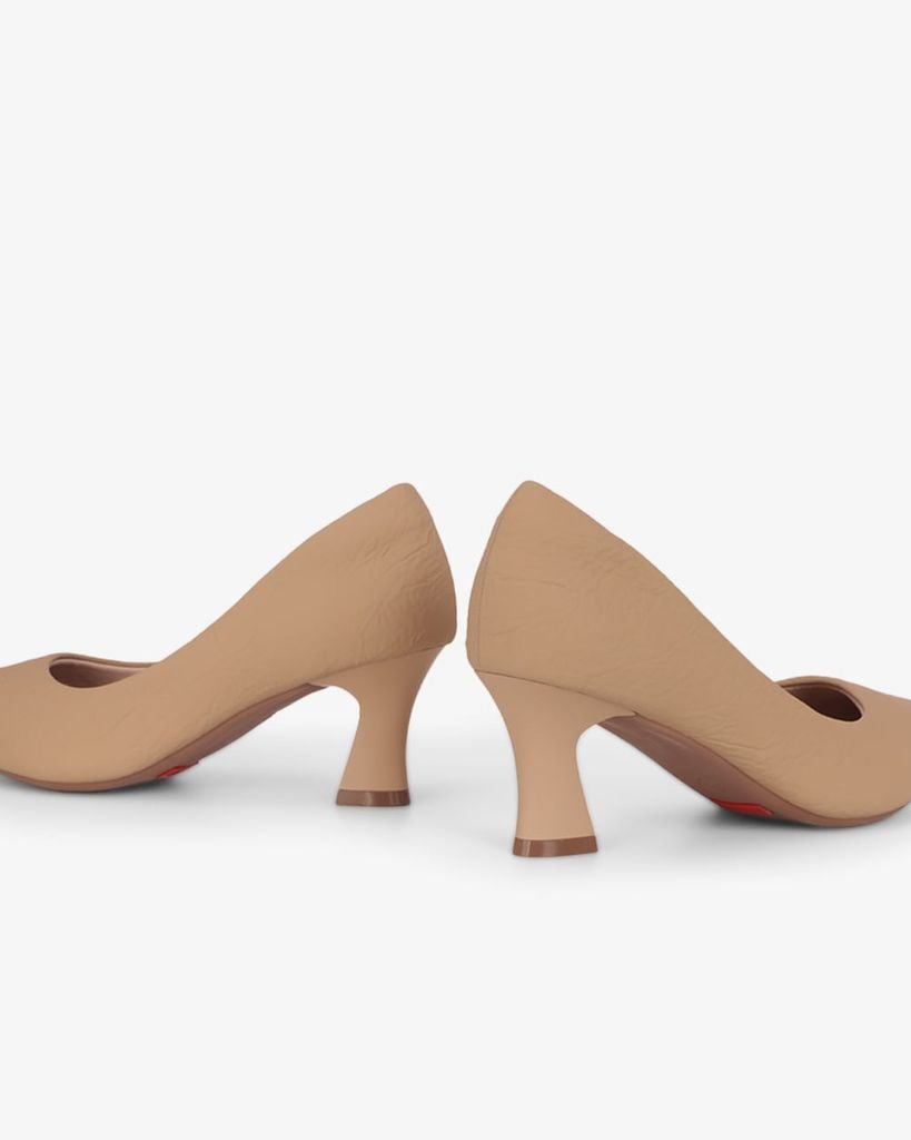 Giày Cao Gót Hạnh Dung Si Nhăn HD0948AS