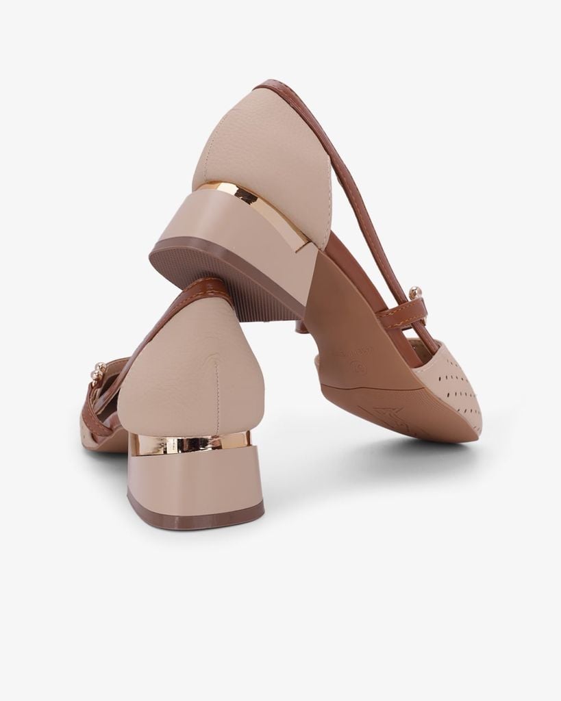 Giày Sandal Cao Gót Hạnh Dung Quai Khoen HD0952AS