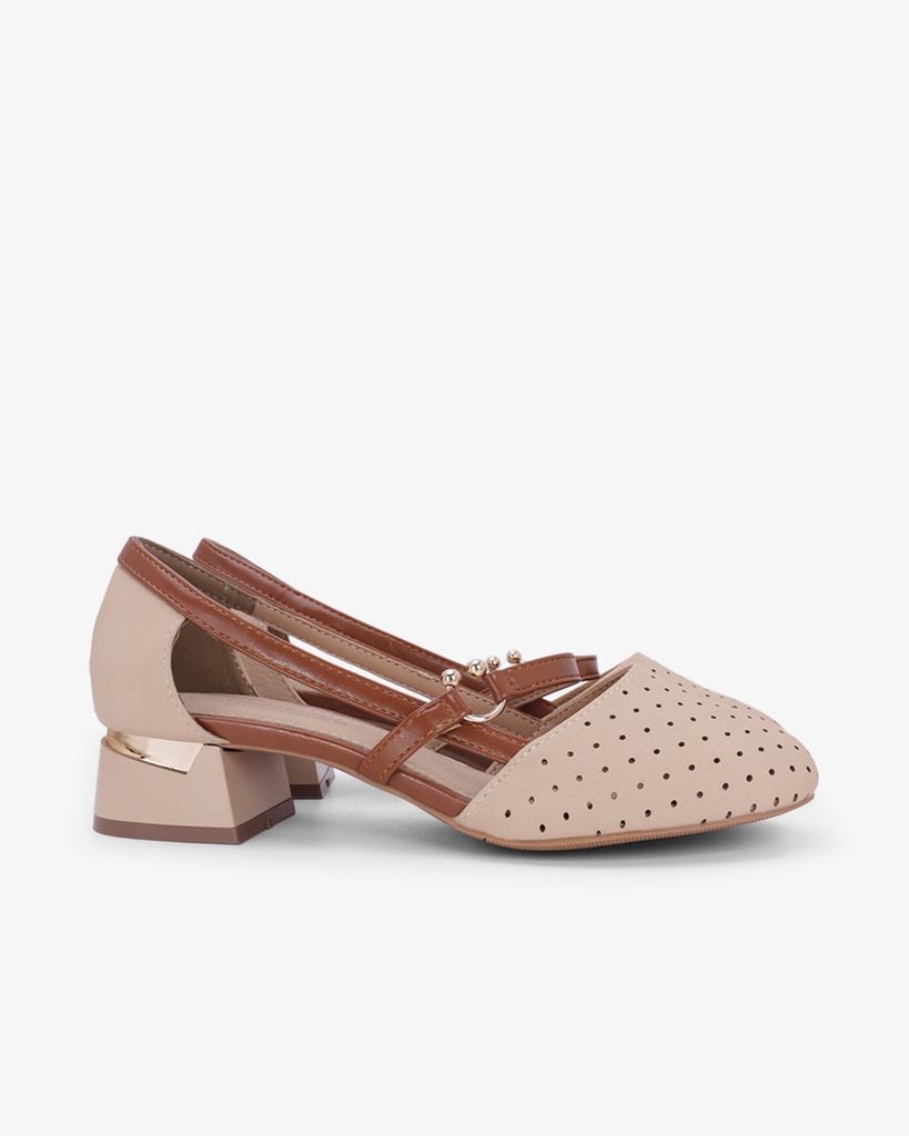 Giày Sandal Cao Gót Hạnh Dung Quai Khoen HD0952AS