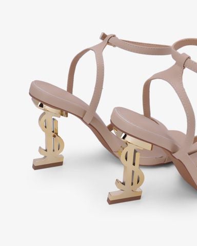 Sandal Hạnh Dung Cao Gót Quai Chéo Mảnh Đế Cách Điệu HD0953AS