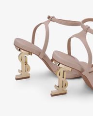 Sandal Hạnh Dung Cao Gót Quai Chéo Mảnh Đế Cách Điệu HD0953AS