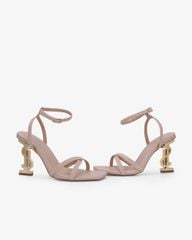 Sandal Hạnh Dung Cao Gót Quai Chéo Mảnh Đế Cách Điệu HD0953AS