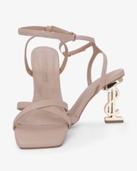 Sandal Hạnh Dung Cao Gót Quai Chéo Mảnh Đế Cách Điệu HD0953AS