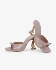 Dép Cao Gót Hạnh Dung Quai Nơ Đế Dollar HD0955AS