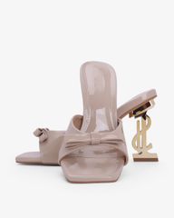 Dép Cao Gót Hạnh Dung Quai Nơ Đế Dollar HD0955AS