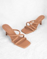 Dép Cao Gót Hạnh Dung Quai Mảnh Gót Nhọn HD1109AV