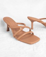 Dép Cao Gót Hạnh Dung Quai Mảnh Gót Nhọn HD1109AV