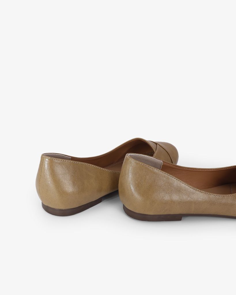 Giày Búp Bê Hạnh Dung Đắp Chéo HD11107AV