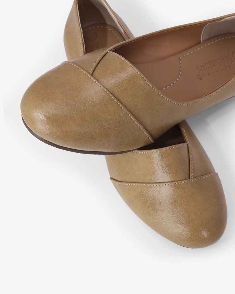 Giày Búp Bê Hạnh Dung Đắp Chéo HD11107AV