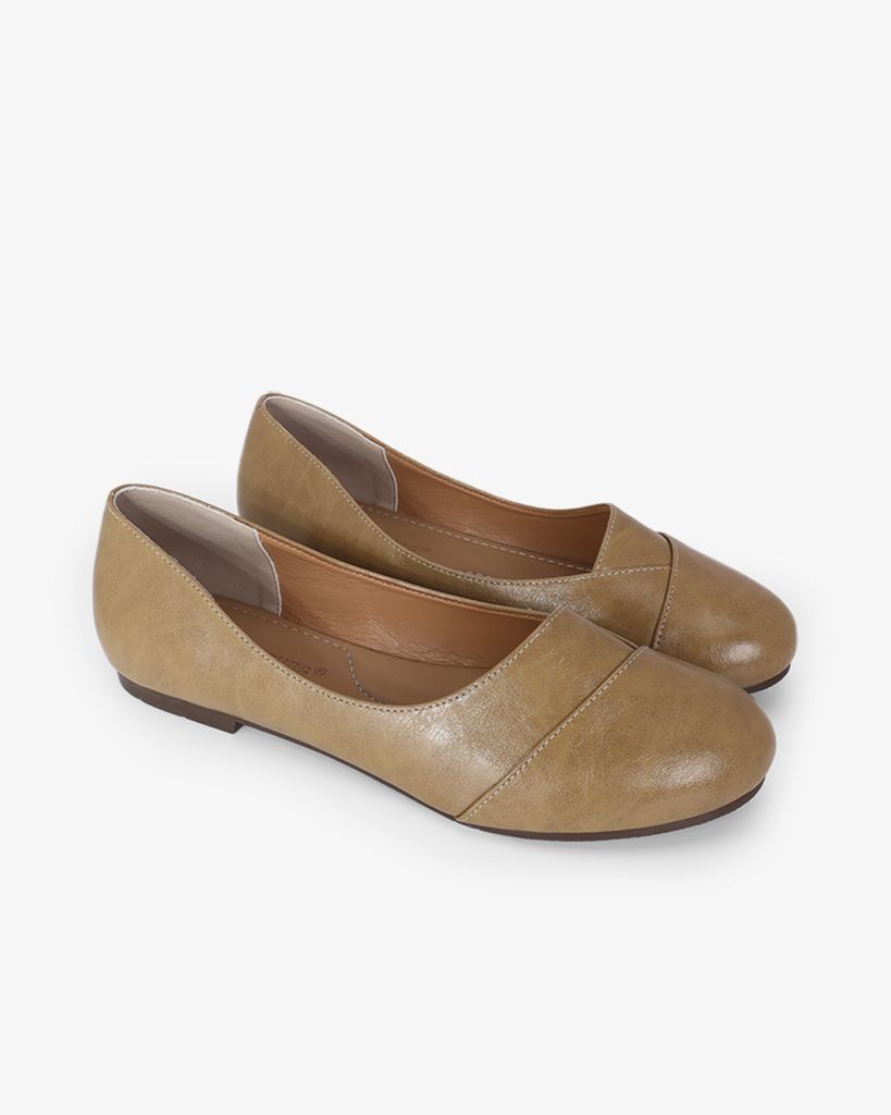 Giày Búp Bê Hạnh Dung Đắp Chéo HD11107AV