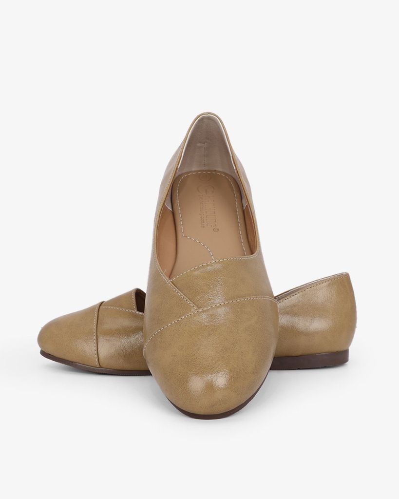 Giày Búp Bê Hạnh Dung Đắp Chéo HD11107AV