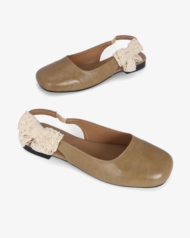 Sandal Hạnh Dung Bít Mũi Quai Nơ HD11110AV