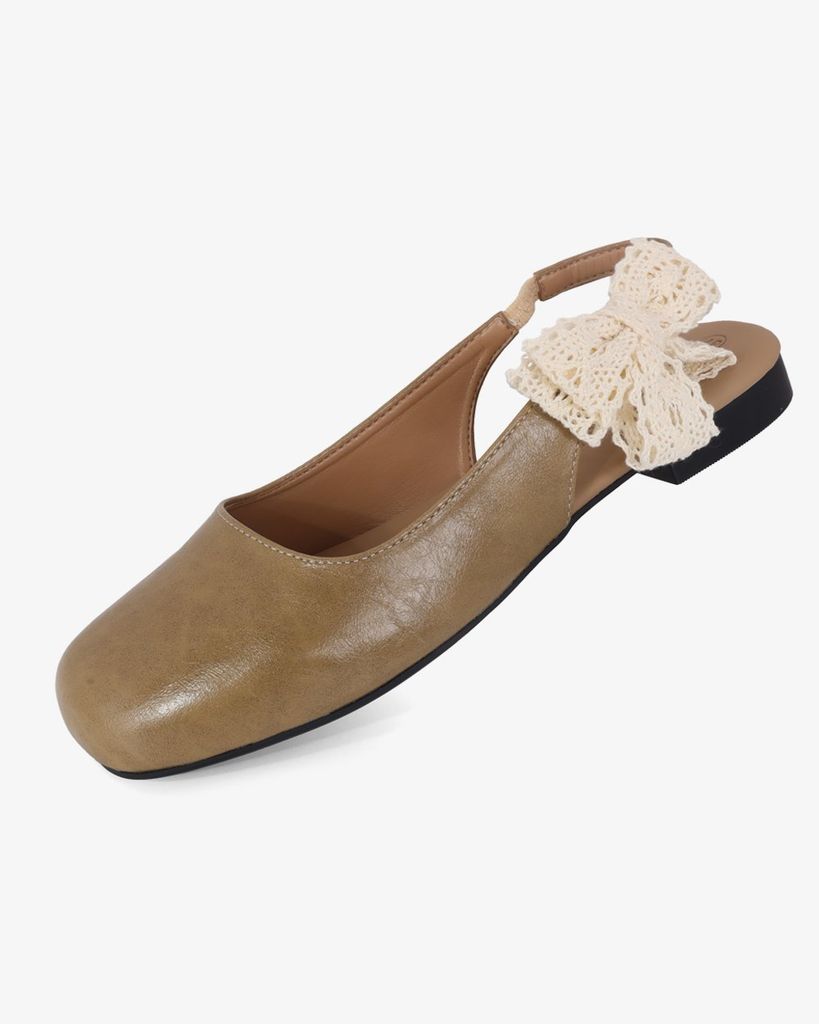 Sandal Hạnh Dung Bít Mũi Quai Nơ HD11110AV