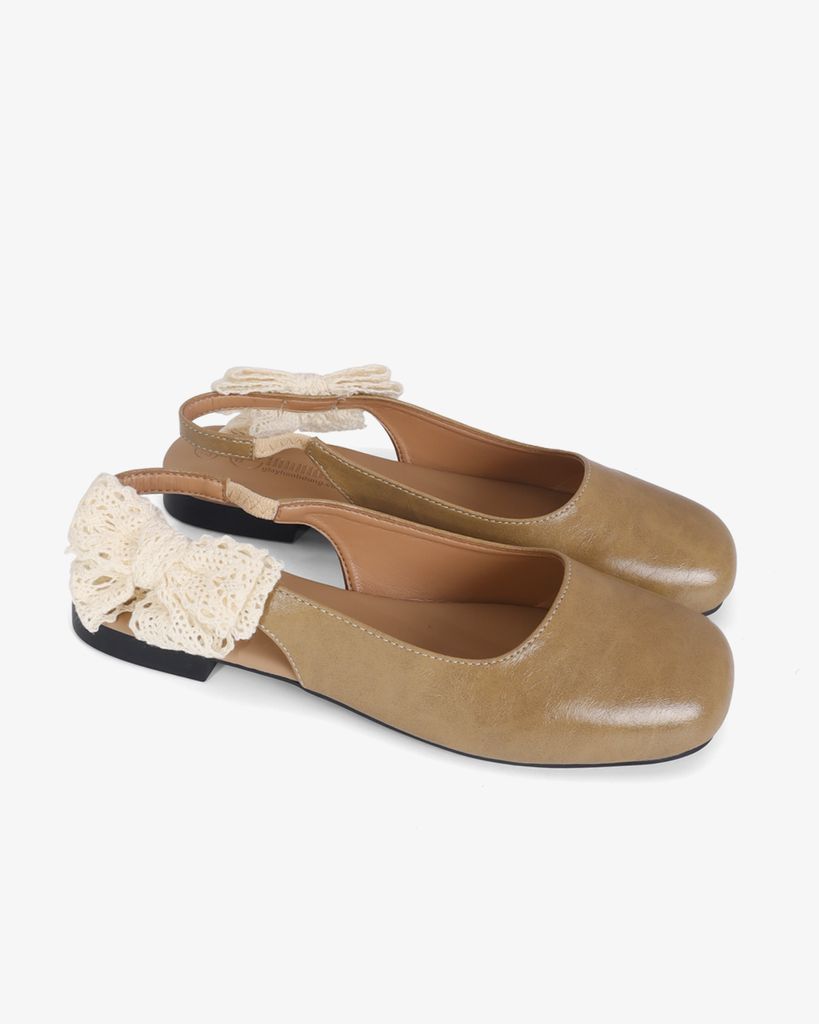 Sandal Hạnh Dung Bít Mũi Quai Nơ HD11110AV