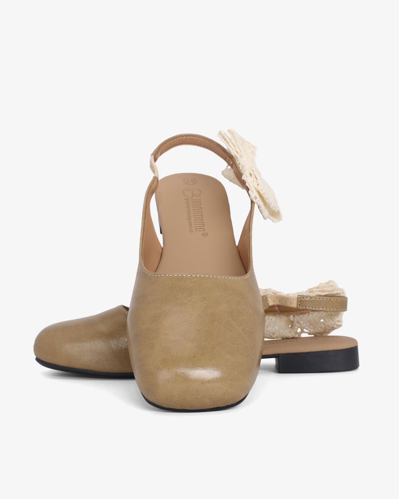 Sandal Hạnh Dung Bít Mũi Quai Nơ HD11110AV