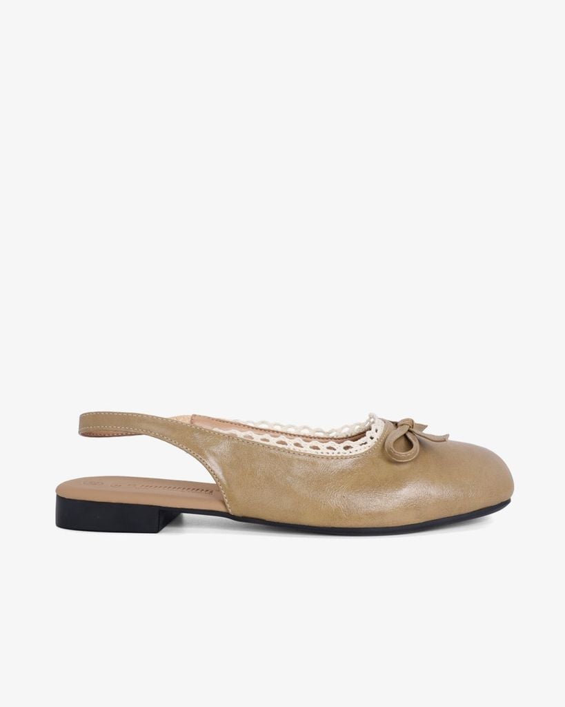 Sandal Hạnh Dung Bít Mũi Nơ HD11111AV