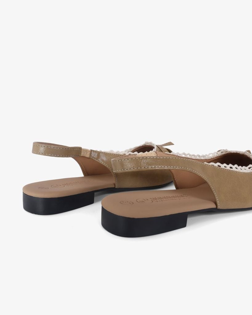 Sandal Hạnh Dung Bít Mũi Nơ HD11111AV