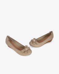 Giày Đế Xuồng Hạnh Dung Nơ Hoa HD11113AV