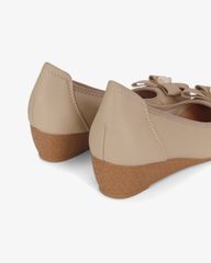 Giày Đế Xuồng Hạnh Dung Nơ Hoa HD11113AV