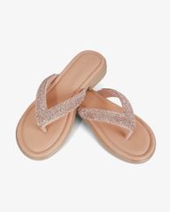 Dép Xẹp Hạnh Dung Quai Kẹp Xoàn HD11115AV