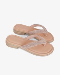 Dép Xẹp Hạnh Dung Quai Kẹp Xoàn HD11115AV