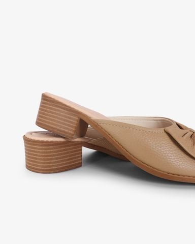 Dép Bít Mũi Hạnh Dung Nơ To HD11126AV