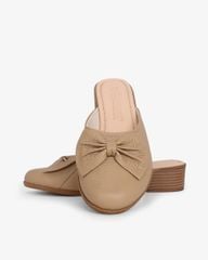 Dép Bít Mũi Hạnh Dung Nơ To HD11126AV