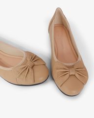 Giày Búp Bê Hạnh Dung Bản Nơ To HD11128AV