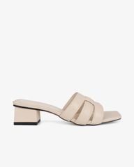 Dép Cao Gót Hạnh Dung Ba Quai Đắp Ngang HD11129AV