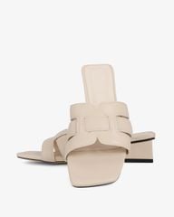 Dép Cao Gót Hạnh Dung Ba Quai Đắp Ngang HD11129AV