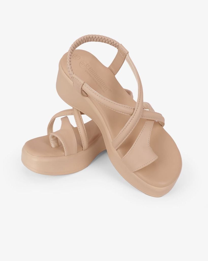 Sandal Đế Xuồng Hạnh Dung Xỏ Ngón Đan HD11130AV