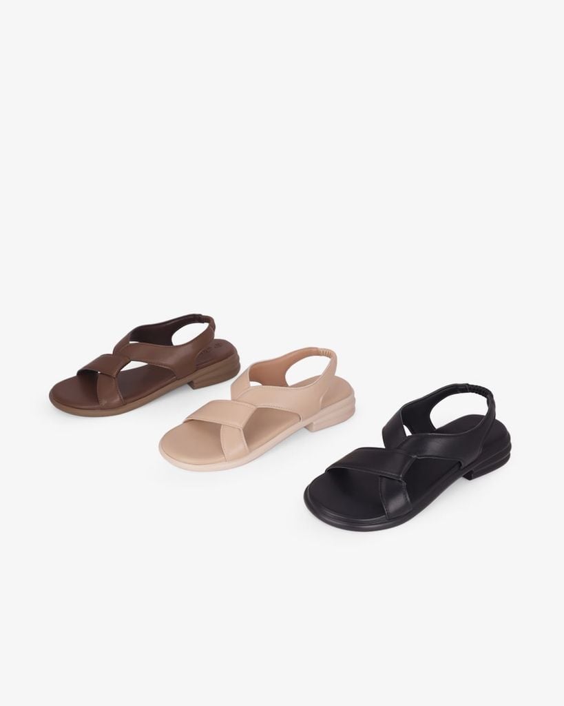 Sandal Hạnh Dung Quai Bản To Đan HD11131AV
