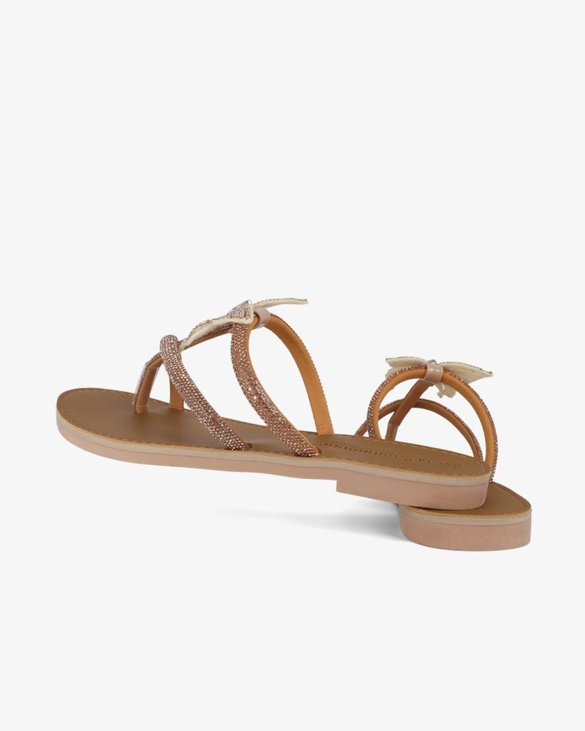 Dép Xẹp Hạnh Dung Quai Kẹp Xoàn HD11135AV